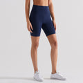 brushed five-point lulu yoga pants for women without embarrassing lines, high-waisted outdoor cyclin