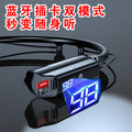 New Bluetooth headset hanging neck type Bluetooth headset waterproof battery display suitable for Android VIVO Huawei Apple