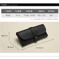 Glasses Case Sunglasses Box Sunglasses Box Leather PVC Buttoned Soft Bag Glasses Case Presbyopia Wholesale Leather Storage Box