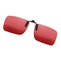 Fishing Special Use Clip-On Sun-Proof Backlight Brightening Ticket Outdoor UV-Proof Wine Polarized Sunglasses Clip-On