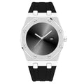 PINTIME / Item Time Silicone Band Student Watch Premium Personality Trendy Fashionable Date Men Waterproof Quartz Watch