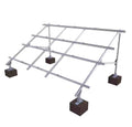 Hot-dip galvanized photovoltaic bracket photovoltaic walkway plate photovoltaic panel bracket steel beam carport column solar power generation bracket
