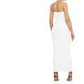Ins Style Sexy Camisole Fitted Long Dress, 2025