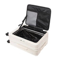 Side opening large capacity expansion men's suitcase 20-inch boarding suitcase new women's silent clamshell pc trolley case