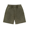 ARTIE Men's Western Retro 420G Batik Distressed Washed Shorts