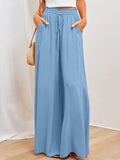 Spring-Summer Casual Fashion Loose Wide Leg Pants