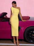 Women's Premium Slim Fit Bodycon Off-Shoulder Dress