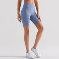 brushed five-point lulu yoga pants for women without embarrassing lines, high-waisted outdoor cyclin