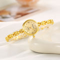 2025 New Deep Blue Round Small Dial Cross-Border Watch Supply Wholesale Compact Women Bracelet Watch