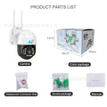 Popular V380pro camera 4G HD 3MP home wireless remote outdoor waterproof surveillance camera ball machine