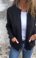 Fall-Winter Casual Fashion Stand Collar Loose Jacket