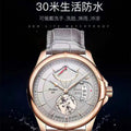 Swiss Brand Waterproof Mens Watch Ultra Thin Date Style Quartz Watch TikTok AliExpress Bestseller Drop Ship