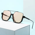 Western New Sunglasses Big Frame Slender Face Pair Bridge UV-Protection Glasses Women Overseas Bestseller Fashionable Sunglasses