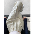 Women's American Cargo High Waist Straight Jeans