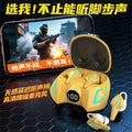 2025 new Bluetooth headset, intelligent noise reduction, ultra-long battery life, gaming and e-sports in-ear type, suitable for Apple and Huawei