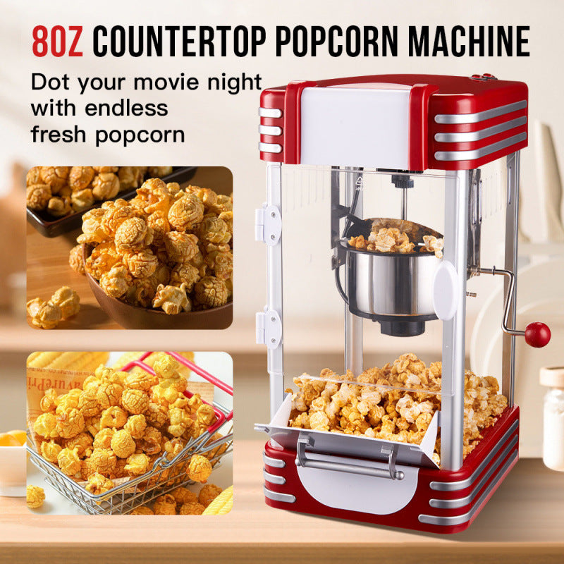 Commercial Popcorn Machine - Fully Automatic Stall Popper