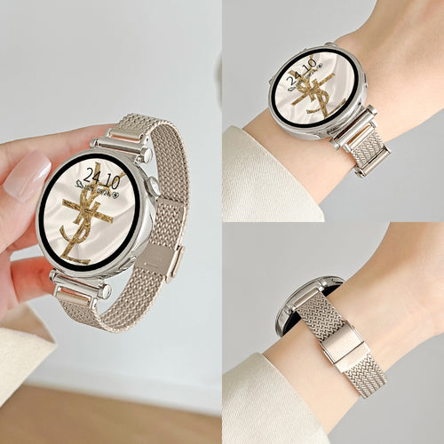 Fits Huawei gt6 / 5 Watch Band Metal gt7 Wheat Ears Pattern gt4watch4 / 3 Wrist Strap Huawei 5pro Band