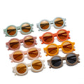 Overseas Kids Sun-Proof Glasses Unisex Kids Out Travel Street Snap Sunglasses UV-Proof Baby Sunglasses UV400