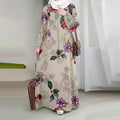 Women's Loose Long Dress 2026 | Elegant Summer Dress - EWQT020SB24
