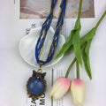 EU/US Import Handmade Accessory Retro Bohemian Ethnic Fashionable Short Multi-Color Cat Head Eagle Creative Necklace
