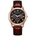 Export Fashionable Mens Watch Wholesale Factory Overseas Export Quartz Watch 3 Eye Men Formal Watch Mens Watch