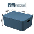 storage box household large clothing storage box student dormitory debris sorting box plastic large