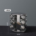 multi-layer stainless steel rotating spice rack nordic style kitchen special 360 degree turntable sp