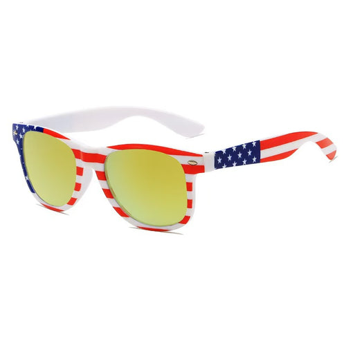 In Stock Classic Stud Style Clear Style America Flag Sunglasses Separate Day Sunglasses 2140 Open Dispatch Sunglasses
