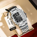 Swiss Brand Luxury New Pair Date Mens Watch Rhinestone Style Watch Live Export Bestseller Drop Ship