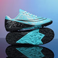 football shoes for men and women, low-top blue and white porcelain spikes, youth sneakers, children'
