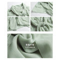Summer Korean Designer Chiffon Tie-Front Shirt
