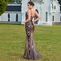 Women's Strapless Spaghetti Strap Slim Fit Elegant Classic Evening Gown