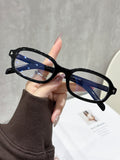 Oval Round Small-Frame Sunglasses UV-Proof Trendy New Fashionable Trendy Unisex Premium Influencer Sunglasses