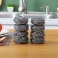 manufacturer wholesales household kitchen stainless steel large cleaning balls, decontamination clea