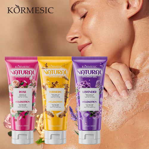 KORMESIC鲜花植物水润亮肤沐浴啫喱Shower gel 跨境外贸厂家批发