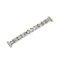 Fits Apple watch Apple Band Fashionable Twist Rhinestone Metal Apple Band