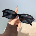 Oval Round Small-Frame Sunglasses UV-Proof Trendy New Fashionable Trendy Unisex Premium Influencer Sunglasses
