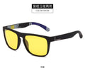 Western Polarized Sunglasses D731 Fashionable Iridescent Sports Men Sunglasses Cycling Glasses Sunglasses Factory Wholesale