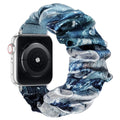 2024 Neo-Chinese Style Apple Band iwatch Large Cord Hair Tie Watch Band SE Stretch Wrist Strap Wholesale