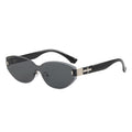 2026 New Overseas Cat-Eye Women Sunglasses Premium Rimless Polarized Men Fashionable Glasses Sun-Proof Sunglasses Trendy