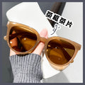 Women Sunglasses Sun-Proof UV Polarized Women Sunglasses Bare Face Slender Sunshade Glasses Xu Lu Style of Sunglasses