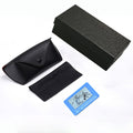Black Set Sunglasses Box Packaging Storage Sunglasses Box Cross-Border Hit Can Print LOGO Protect Press Glasses Box