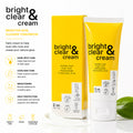 跨境亮白透明乳霜bright clear&cream壬二酸烟酰胺曲酸亮肤面霜
