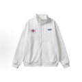 Women's Fall Casual Versatile Embroidered Lightweight Loose Jacket + Top 2026 - White