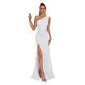 Women's One-Shoulder Premium Evening Gown