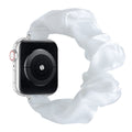 Summer New Fits Apple watch Apple Band Narrow Edge Solid Glossy Light Silk Hair Tie Band