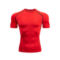 european size tight-fitting long-sleeved men's sports running sports training basketball bottoming t