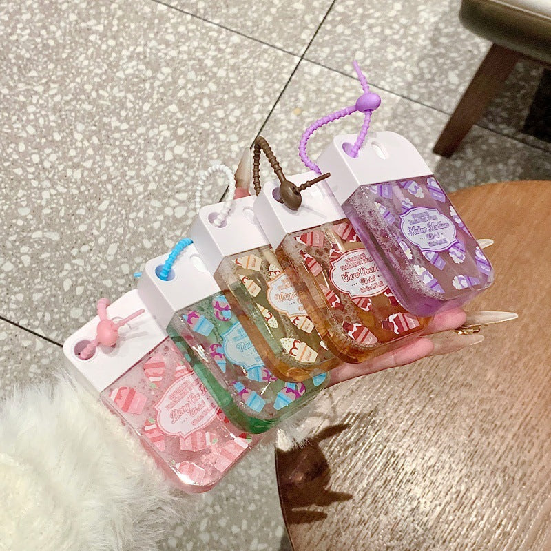 UDCLUB卡片口袋香水喷雾美食调香草蛋糕香氛香体喷雾可爱风带挂链