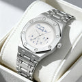 New Import Men Fashionable Formal Niche Design Premium Waterproof Steel Band Quartz Watch Minimalist Breeze Watch Men