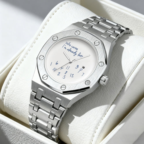 New Import Men Fashionable Formal Niche Design Premium Waterproof Steel Band Quartz Watch Minimalist Breeze Watch Men